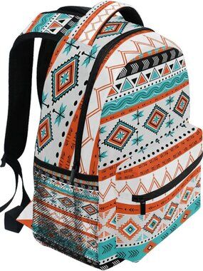 Aztec Geometric Backpack Bag